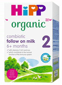 hipp organic follow on milk