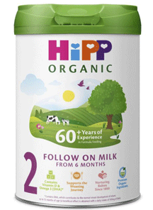 hipp organic follow on milk