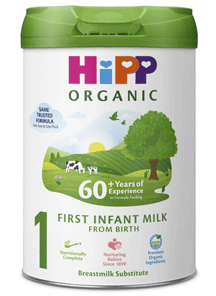 hipp organic first infant