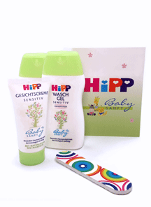 hipp travel baby skin care kit